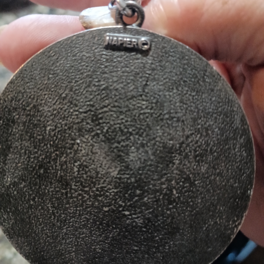 Vintage Napier horoscope pendant